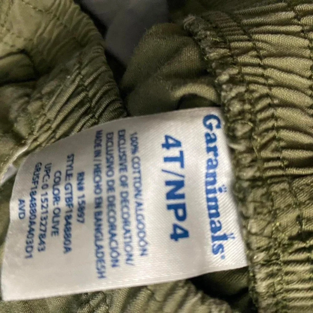Cargo pants for little boys size 4T